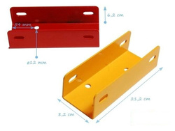 C-Stück für eine federbelastete Wippe