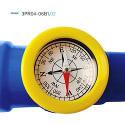 Teleskop mit Kompass für den Spielplatz