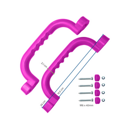 Kunststoffhandgriffe 250x75 mm 