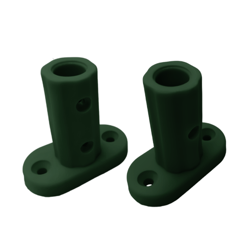 Sockel zur Befestigung von 16 mm ECO verstärktem Kabel am Boden