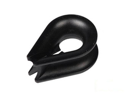 Kunststoffkausche offen klein rot