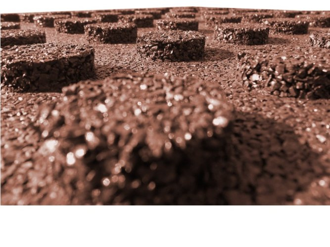 Gummimatte 500x500x35 mm