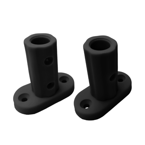 Sockel für die Verankerung des 16 mm ECO verstärkten Kabels im Boden