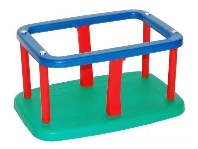 Babysitz aus Gummi mit Metalleinlage