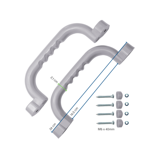 Kunststoffhandgriffe 250x75 mm