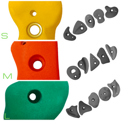 Klettersteine S+M+L (15 Stück)