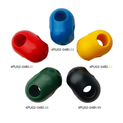 Einteiliger Kreuzverbinder für verstärkte Kabel ø18mm