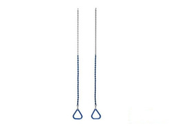 Turnringe aus Aluminium mit Kette