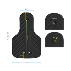 Gummisitz für Wippe