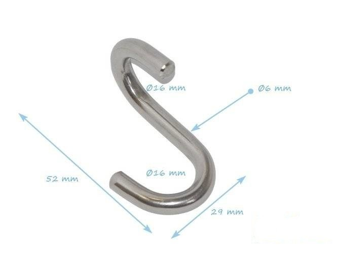 Stecker S für 16 mm verstärktes Kabel