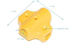  Stecker X für verstärkte Kabel ø16 mm