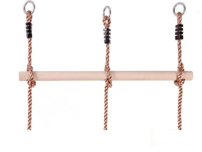 Kletternetz mit Holzsprossen Typ II