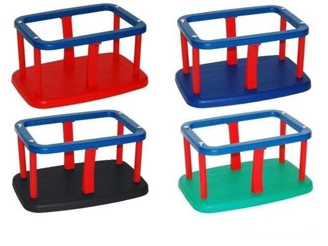 Babysitz aus Gummi mit Metalleinlage