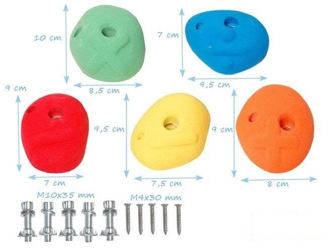 Klettergriffe für Kinder MATHEMATIK