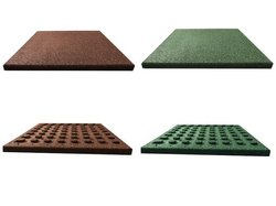 Gummimatte 500x500x35 mm