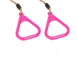Dreieckige Gymnastikreifen aus Kunststoff