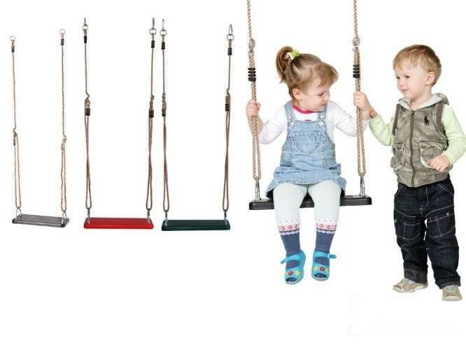 Gummischaukelsitz mit Metalleinlage