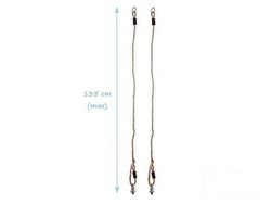 Horizontales Reifenseil für den Spielplatz