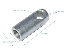 Aluminium T-Verbinder 18T