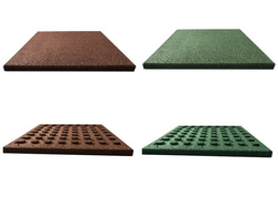 Gummimatte 500x500x45 mm