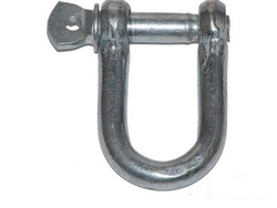 Schäkel mit Imbus Senkkopfschraube und Sicherungsmutter M6 23x12 mm