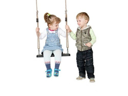 Gummischaukelsitz mit Metalleinlage