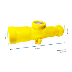 Teleskop mit Kompass für den Spielplatz
