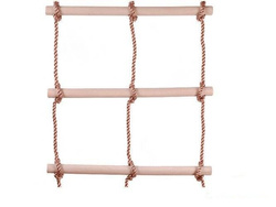 Doppelstrickleiter mit 7 Holzsprossen