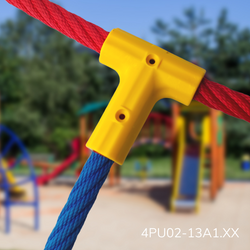 Kunststoffverbindung T Basic für Herkules-Seil 16 mm