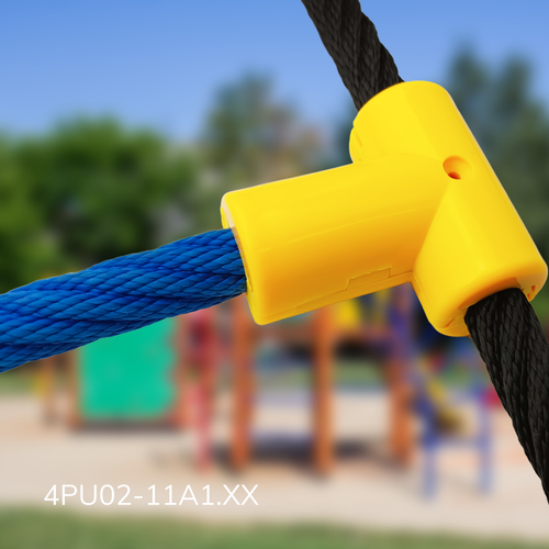 Kunststoffverbindung T für Herkules-Seil