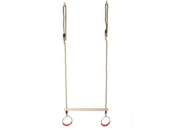 Gymnastisches Trapez mit runden Reifen