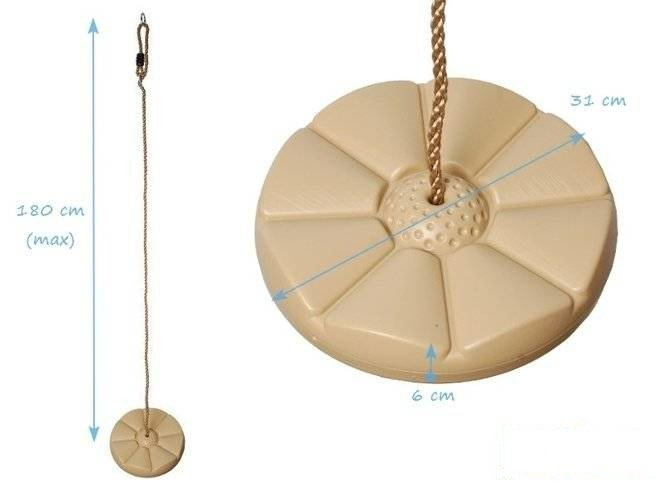 Tellerschaukel "Blume"