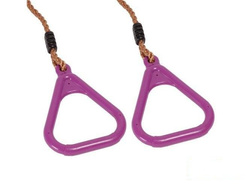 Dreieckige Gymnastikreifen aus Kunststoff