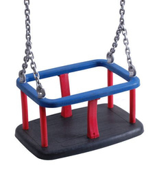 Eimerschaukel + Satz 5mm Edelstahlketten - 1,8m