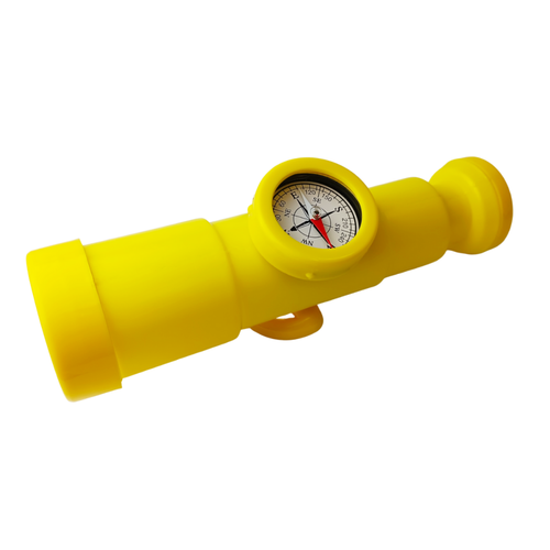 Teleskop mit Kompass für den Spielplatz