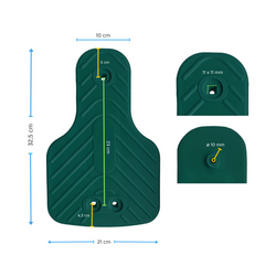 Gummisitz für Wippe