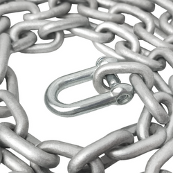 Satz verzinkte Ketten 5mm - 1,8m