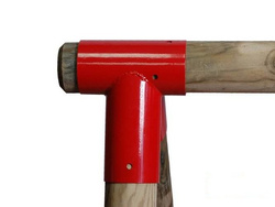 2 x Trägeranschluss Ø100 mm, 90°