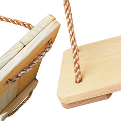 Schaukelsitz aus Holz