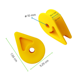  Passfedernut mit Bohrung M10