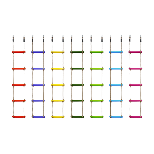 Strickleiter mit 5 Kunststoffstäben