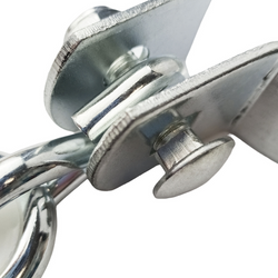 Schaukelhake für Rundholz ø 120 mm