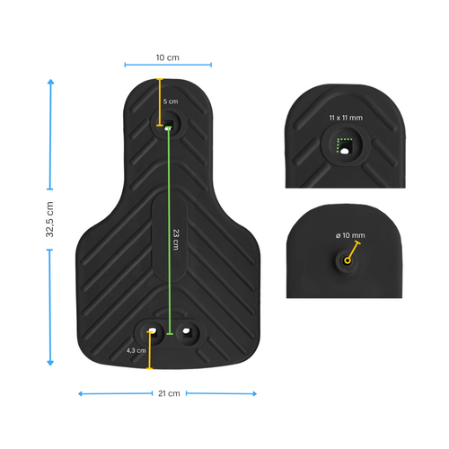 Gummisitz für Wippe