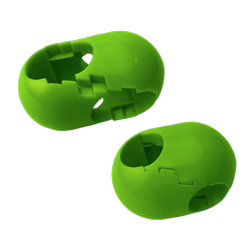 Kreuzverbinder für 16 mm Seil