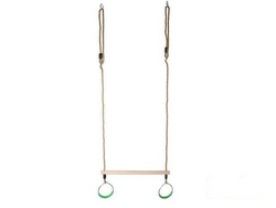 Gymnastisches Trapez mit runden Reifen