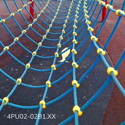 Einteiliger Kreuzverbinder für verstärkte Kabel ø18mm