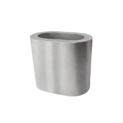 Aluminiumklemmring oval Typ II