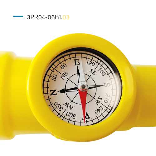 Teleskop mit Kompass für den Spielplatz