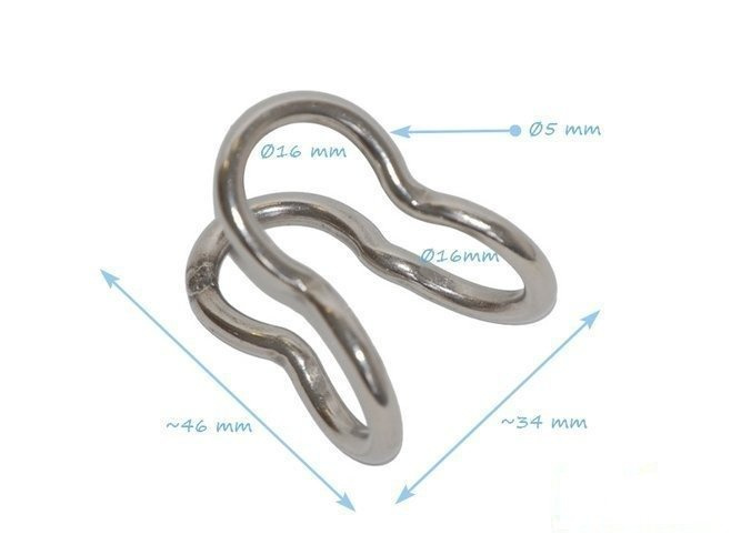 Kreuzkupplung für 16 mm armiertes Kabel Typ U