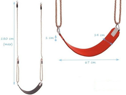 Elastischer Gummischaukelsitz